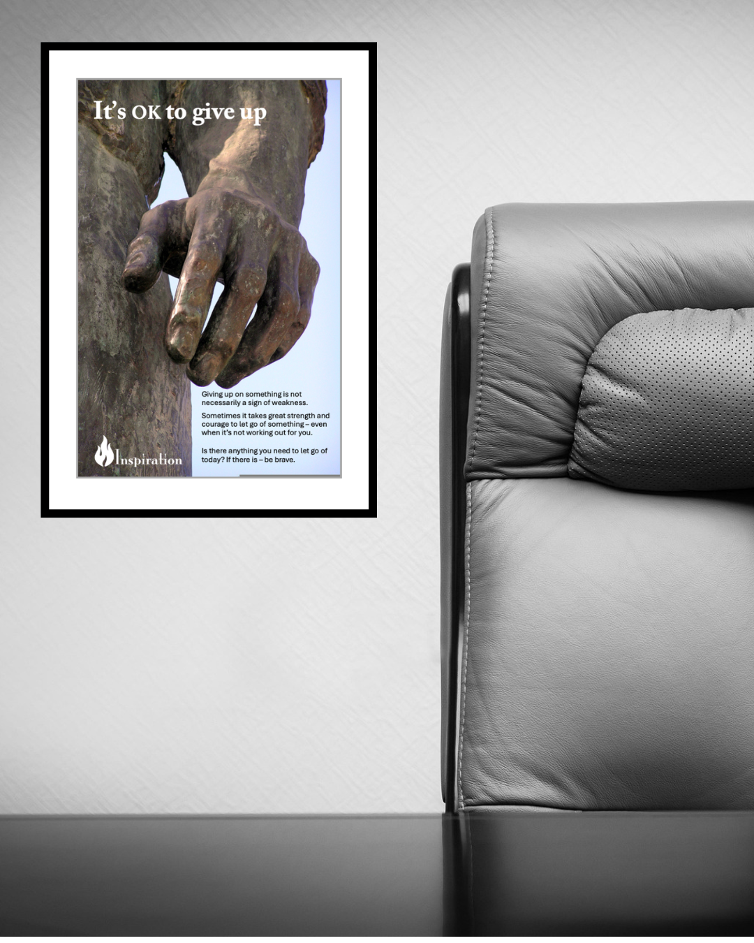 'It's OK To Give Up' Print